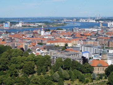 view of aalborg denmark